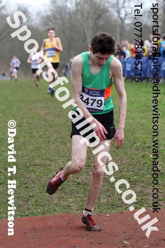 Mens under-17s Inter Counties Cross Country, Prestwold Hall, Loughborough. Photo: David T. Hewitson/Sports for All Pics